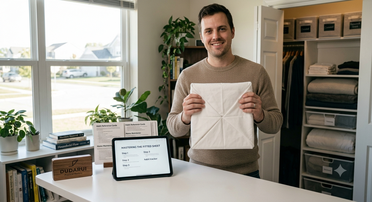 Person organizing home